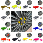 Sivri Mermi Bijon Kapağı Sökme Aparatlı 20 li Set 17 mm-19 mm KROM - 7