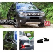 Dacia Duster 2012-2017 Makyajlı Kasa Batman Yarasa Ayna Kapağı Piano Black ABS Plastik thumbnail 1