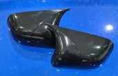 Dacia Lodgy 2012-2021 Batman Yarasa Ayna Kapağı Piano Black ABS Plastik - 3