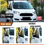 Ford Courier 2018-2021 Batman Yarasa Ayna Kapağı Piano Black ABS Plastik thumbnail 2