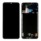 Kdr Samsung Galaxy A70 SM-A705 Lcd Ekran Dokunmatik Revize Siyah Çıtalı - 1