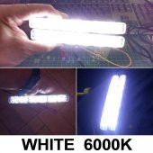 6 Ledli Gündüz Farı Gündüz Ledi DRL Led Lamba 18W Su Geçirmez - 10