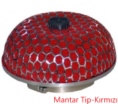 Carub Ses & Performans Arttırıcı Açık Hava Filtresi Mantar Tip Kırmızı +6 Hp Aparatlı Üniversal - 1