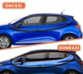 Renault Clio 4 Hb Krom Cam Çıtası 8 Parça 2012 ve Üzeri - 7