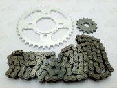 CG MODEL ÖN-ARKA DİŞLİ ZİNCİR SET 428 110L 15-38T - 1