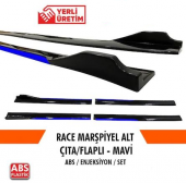 Üniversal Piano Black Renkli Kulaklı Flaplı Marşpiyel Lipi Bıçağı - 4