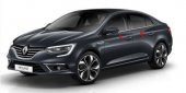 Renault Megane 4 Sedan 2016 ve Sonrası Krom Cam Çıtası 6 Parça - 3