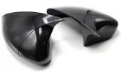 BMW E90 Makyajsız Kasa 2005-2009 Batman Yarasa Ayna Kapağı Piano Black ABS Plastik - 2