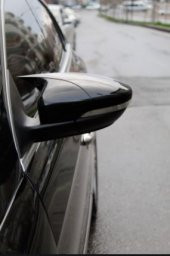 Vw Passat CC 2007-2017 Batman Yarasa Ayna Kapağı Piano Black ABS Plastik - 2