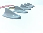 5 li Mini Shark Balina Anten Seti Balık Sırtı Süs Anten Gri - 6