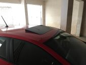 PERFLEX Piano Black Yalancı Çakma Sahte Sunroof Tavan Rüzgarlığı - 5