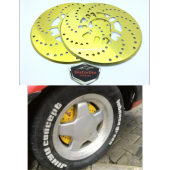 Üniversal Kampana Sacı Disk Sacı Disk Fırfırı 2li Set 14 ve Üzeri Sarı - 1