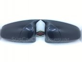Toyota Verso 2014-2017 Batman Yarasa Ayna Kapağı Piano Black ABS Plastik - 11