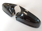 Opel Astra H Batman Yarasa Ayna Kapağı Piano Black ABS Plastik - 6