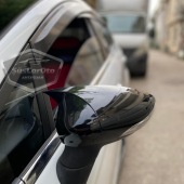 Ford Fiesta 2008-2017 Batman Yarasa Ayna Kapağı Piano Black ABS Plastik - 2