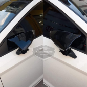 Seat İbiza MK5 2017 Sonrası Batman Yarasa Ayna Kapağı Piano Black ABS Plastik - 5