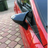 Seat İbiza MK5 2017 Sonrası Batman Yarasa Ayna Kapağı Piano Black ABS Plastik - 7