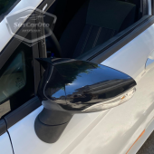 Ford Fiesta 2008-2017 Batman Yarasa Ayna Kapağı Piano Black ABS Plastik - 8