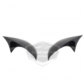 Ford Fiesta 2008-2017 Batman Yarasa Ayna Kapağı Piano Black ABS Plastik - 12