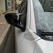 Peugeot 301 2012-2019 Batman Yarasa Ayna Kapağı Piano Black ABS Plastik thumbnail 5