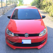 Vw Polo 6R-6C 2009-2017 Batman Yarasa Ayna Kapağı Piano Black ABS Plastik - 1