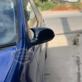 Vw Jetta MK5 2005-2010 Batman Yarasa Ayna Kapağı Piano Black ABS Plastik thumbnail 2