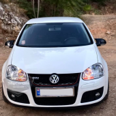 Vw Golf 5 2003-2009 Batman Yarasa Ayna Kapağı Piano Black ABS Plastik - 6