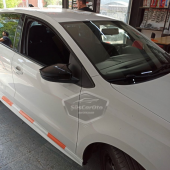 Vw Polo 6R-6C 2009-2017 Batman Yarasa Ayna Kapağı Piano Black ABS Plastik - 4