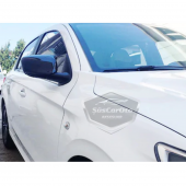 Peugeot 301 2012-2019 Batman Yarasa Ayna Kapağı Piano Black ABS Plastik thumbnail 10