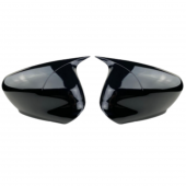 Peugeot 301 2012-2019 Batman Yarasa Ayna Kapağı Piano Black ABS Plastik thumbnail 11