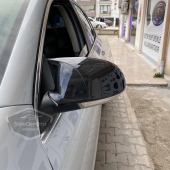 Vw Jetta MK5 2005-2010 Batman Yarasa Ayna Kapağı Piano Black ABS Plastik thumbnail 5