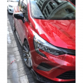 Renault Clio 5 2019 Sonrası Batman Yarasa Ayna Kapağı Piano Black ABS Plastik - 9