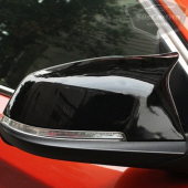 BMW F30-F32-F20 2012-2018 Batman Yarasa Ayna Kapağı Piano Black ABS Plastik - 1