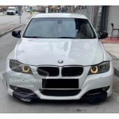 BMW E90 LCİ Makyajlı Kasa 2008-2011 3 Serisi Batman Yarasa Ayna Kapağı Piano Black ABS Plastik thumbnail 2