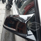 BMW F30-F32-F20 2012-2018 Batman Yarasa Ayna Kapağı Piano Black ABS Plastik - 3
