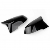 BMW F30-F32-F20 2012-2018 Batman Yarasa Ayna Kapağı Piano Black ABS Plastik - 5