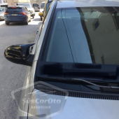 Hyundai Accent Era 2006-2012 Batman Yarasa Ayna Kapağı Piano Black ABS Plastik - 2