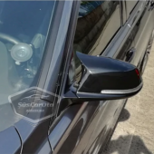 BMW F30-F32-F20 2012-2018 Batman Yarasa Ayna Kapağı Piano Black ABS Plastik - 9