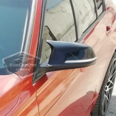 BMW F30-F32-F20 2012-2018 Batman Yarasa Ayna Kapağı Piano Black ABS Plastik - 11