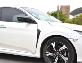 Üniversal Civic FC5 Tipi Piano Black Çamurluk Venti Izgarası 2 Adet - 4