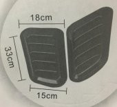 Honda Civic FD6 Piano Black Kaput Üstü Havalandırma Izgarası - 7