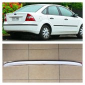 Ford Focus 2 2.5 Bagaj Üstü Spoiler Bagaj Çıtası Parlak Beyaz - 1