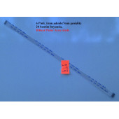 Awm 20624 80C 60V Vw-1 Flex Şerit Kablo 6 Pin 1Mm 20Cm 6-1-20A-2 - 1