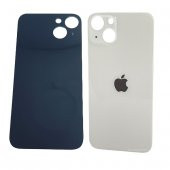 Kdr İPhone 13 Arka Pil Batarya Kapağı Bighole Beyaz - 1