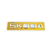 Skoda Octavia 3 A7 2013-2017 Arka Bagaj Kapağı SKODA Yazısı 5JA853687 - 1