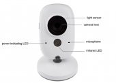 Baby Monitor - Gece Görüşlü Oda Sıcaklığı Kontrollü Bebek Video Kamerası - 3