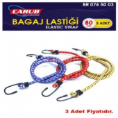 CARUB 3lü Bagaj Ahtapotu Bagaj Lastiği Gergi Lastiği Bagaj Ekipmanı - 3