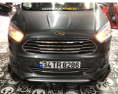 Üniversal Esnek BRABUS Lip 3 Parça Piano Black ABS Plastik Flaplı - 7
