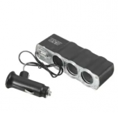 Araç Çakmaklık Çoğaltıcı USB Araba Çakmak Soket Çoklayıcı Şarj - 2