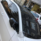 Vw Golf 7 7.5 2012-2020 Batman Yarasa Ayna Kapağı Piano Black ABS Plastik thumbnail 8